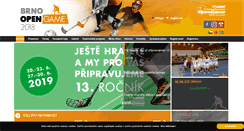 Desktop Screenshot of opengame.cz